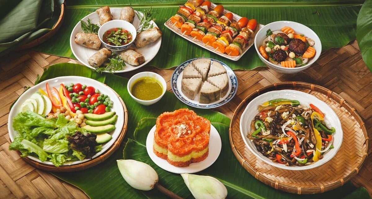 7 quán chay ngon ở quận Hoàn Kiếm cho du khách chiêm bái xá lợi ở chùa Quán Sứ - ảnh 4