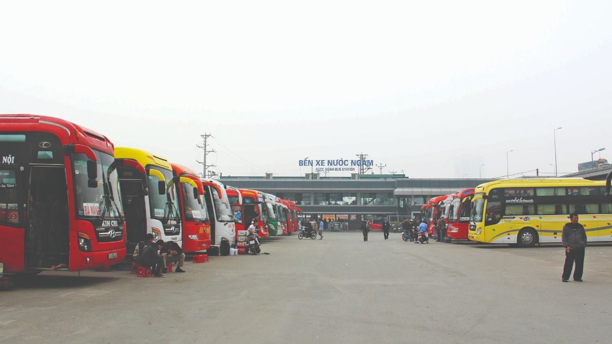 Bến xe Nước Ngầm. (Ảnh: Internet)