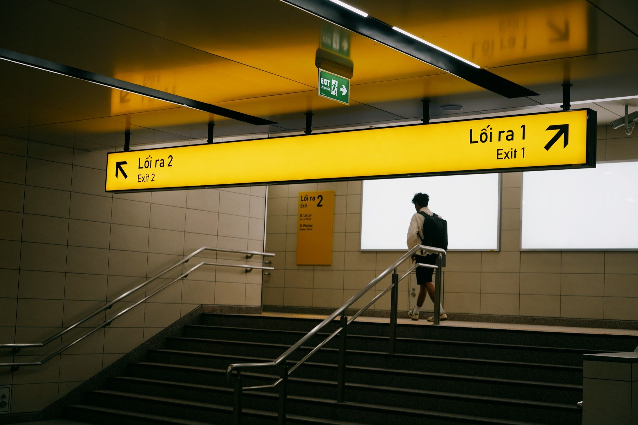 Các góc chụp siêu 'nghệ' tại ga Metro Bến Thành (Ảnh: Morico)