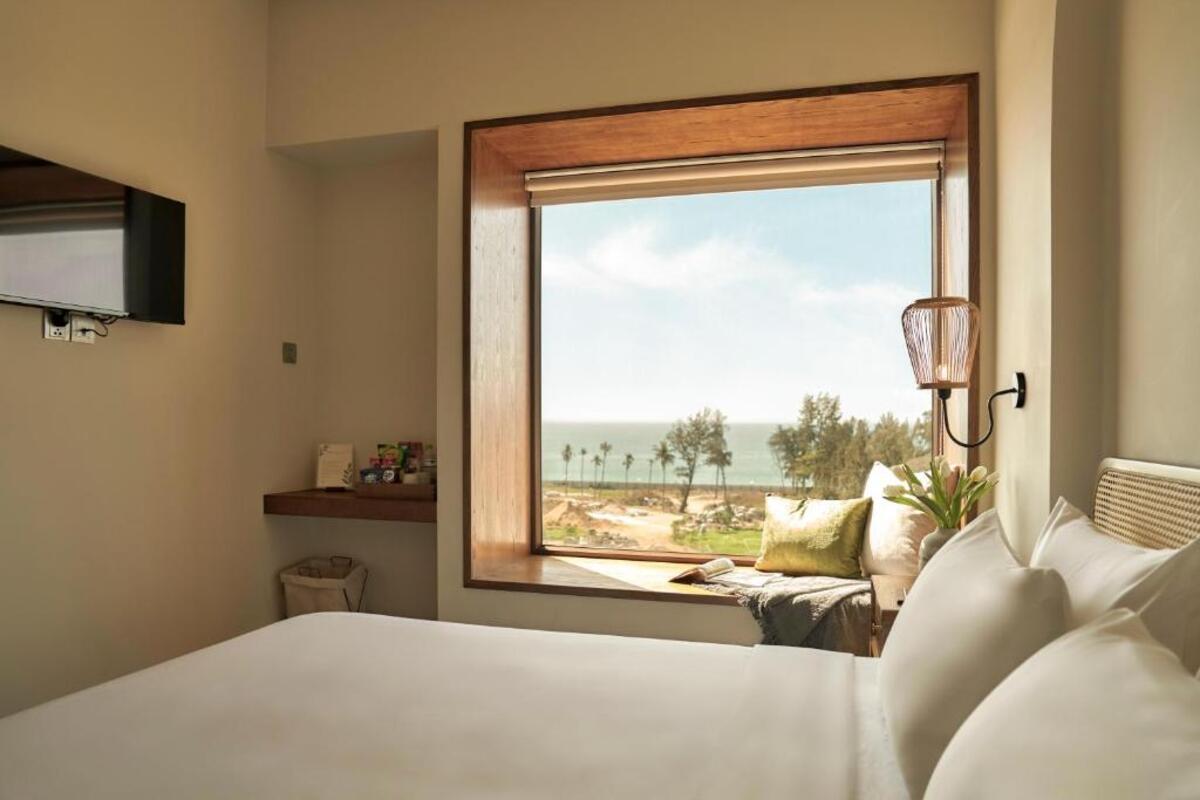 Căn phòng view biển đầy thơ mộng của Rubens Boutique Hotel (Nguồn: Internet)