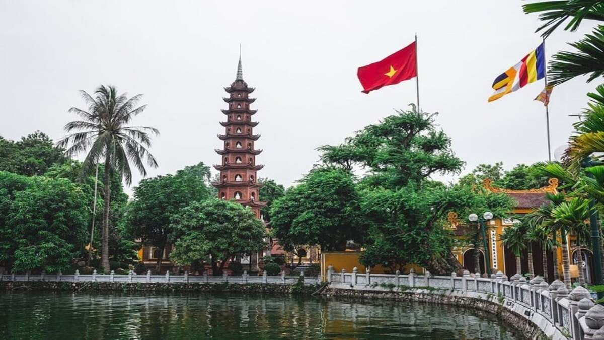 Chùa Trấn Quốc. (Ảnh: Internet)