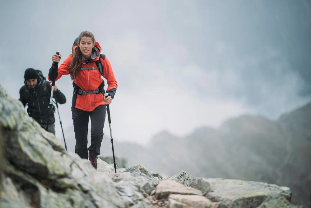 Đừng quên gậy leo núi khi đi trekking (Ảnh: Internet)