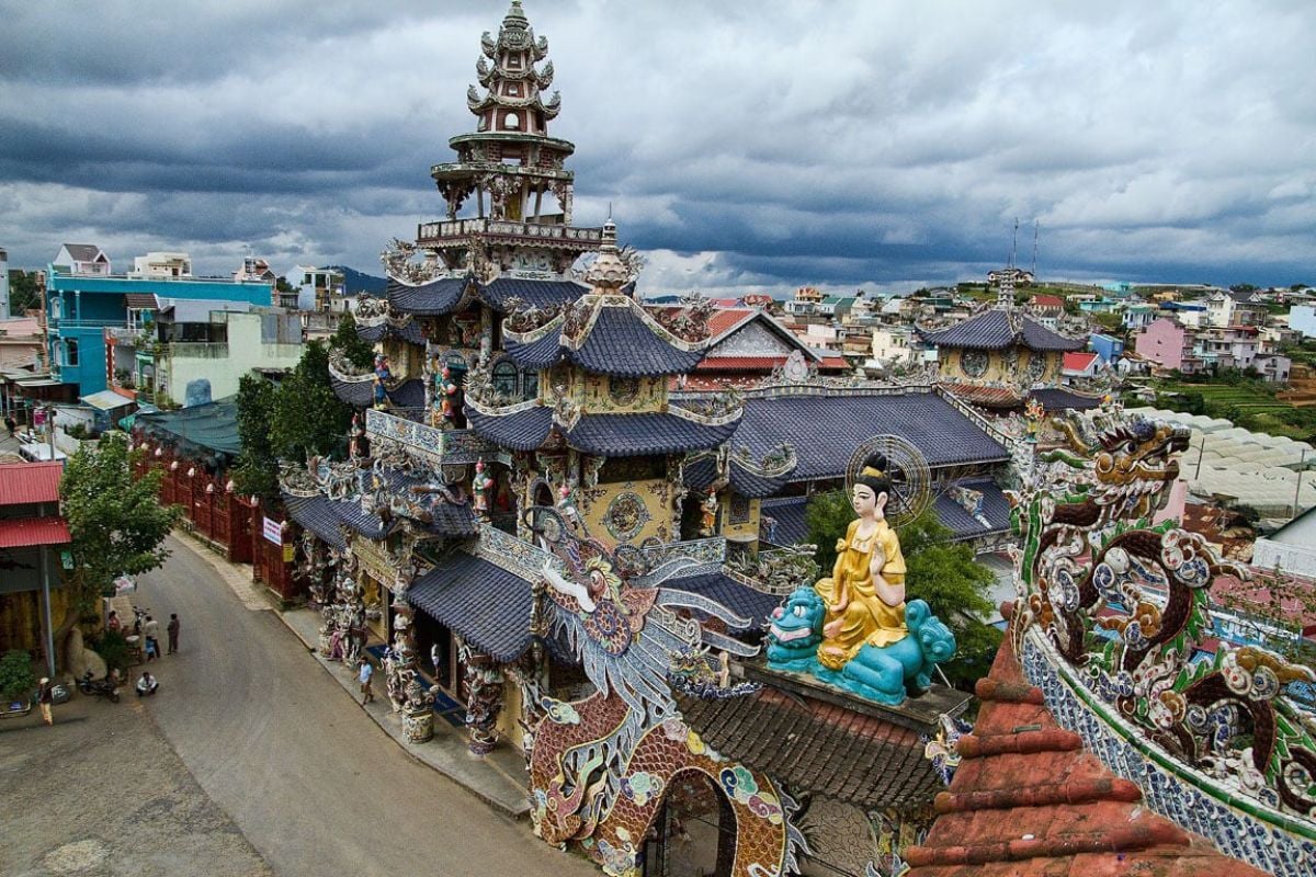 Chùa Linh Phước Đà Lạt (Nguồn: Internet)