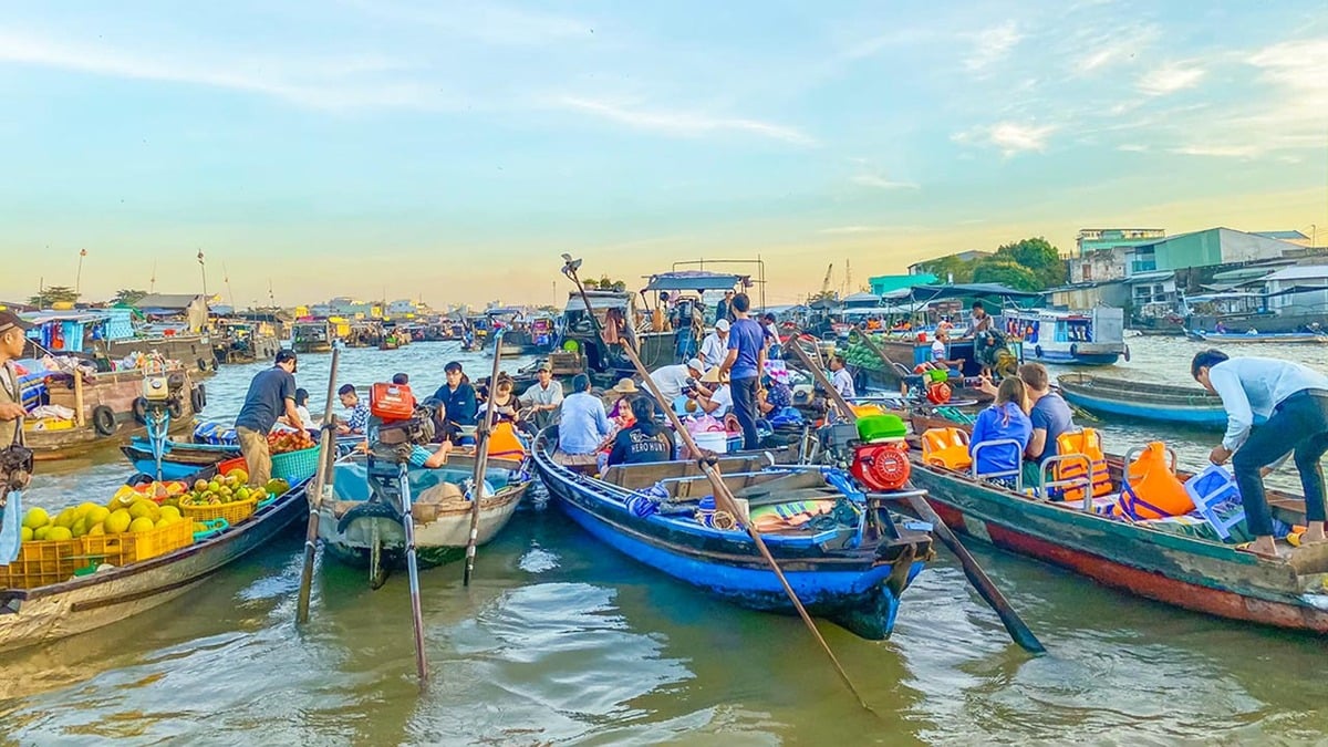 Hoạt động trao đổi mua bán đầy sôi nổi (Nguồn: Internet)