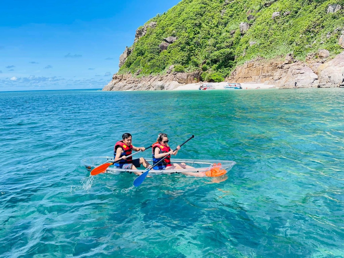 Chèo kayak đầy thú vị (Nguồn: Internet)