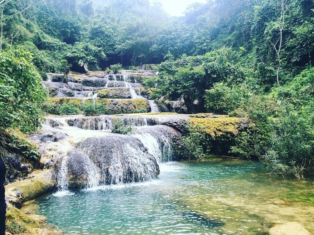 Vẻ đẹp hoang sơ tại thác Mơ (Ảnh: Internet)