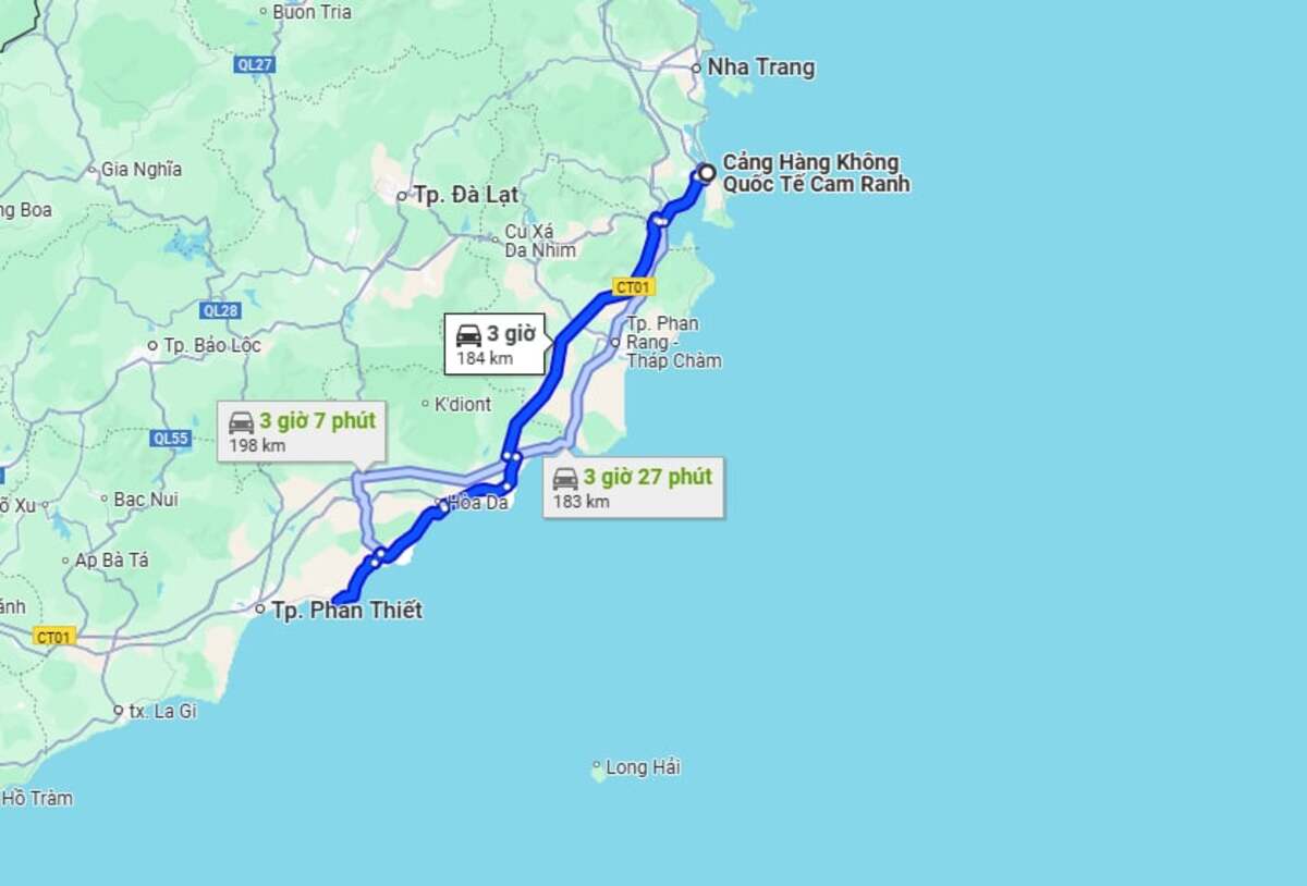 Ảnh chụp màn hình Google Maps