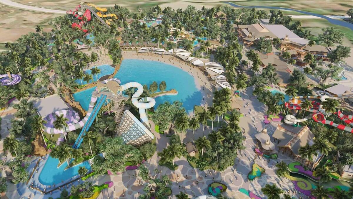 Công viên nước Ha Nam Water Park. (Ảnh: Internet)