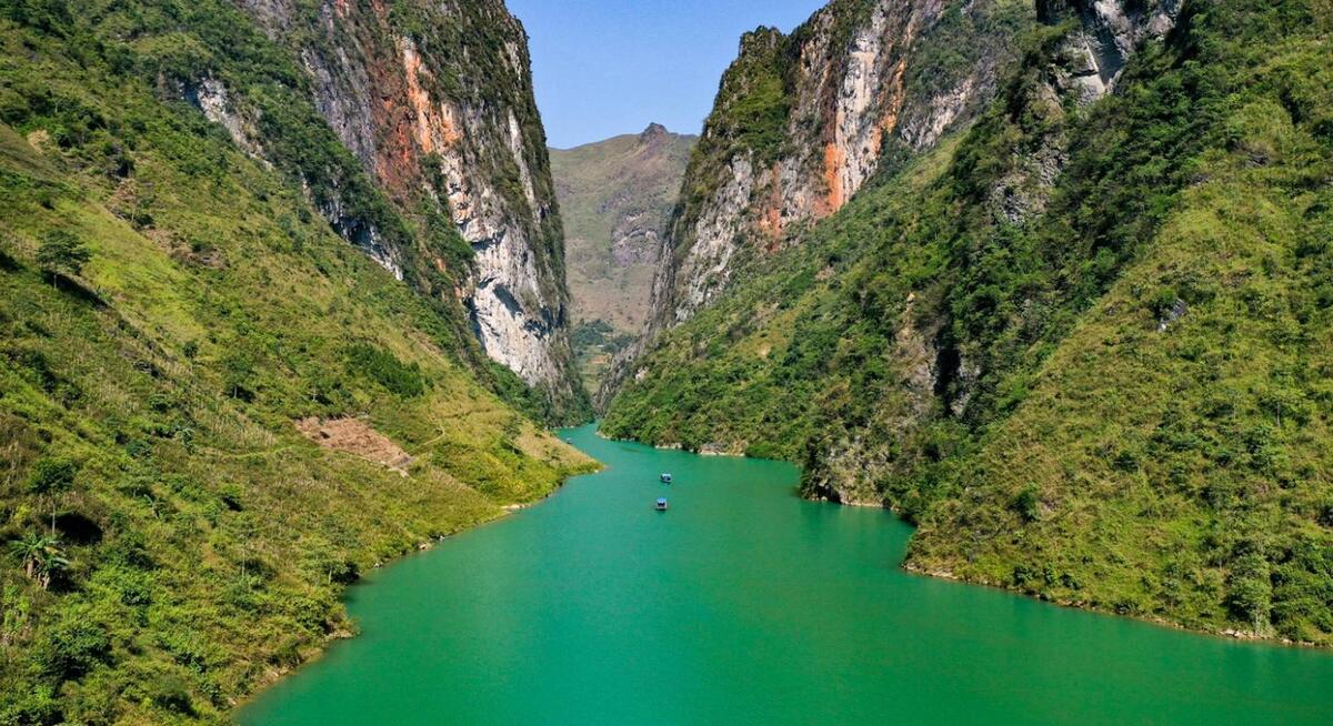 Sông Nho Quế, Hà Giang. (Ảnh: Internet)