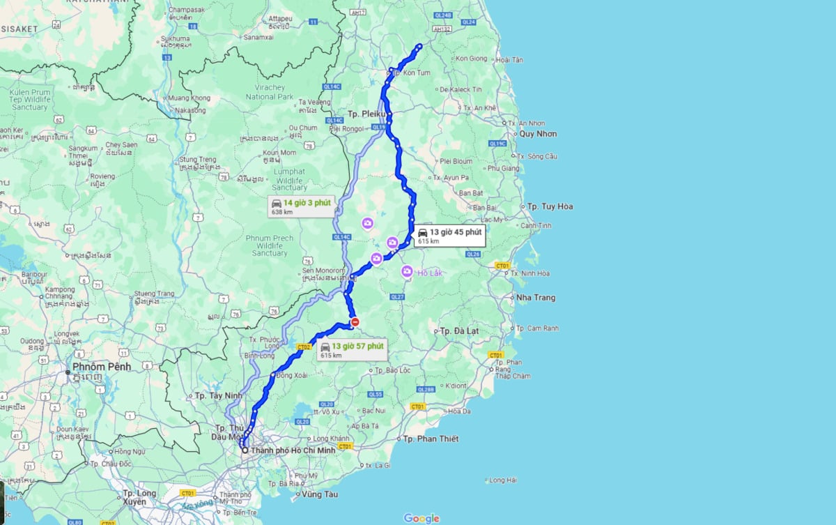 Từ Sài Gòn đi Măng Đen bao nhiêu km? - ảnh 1