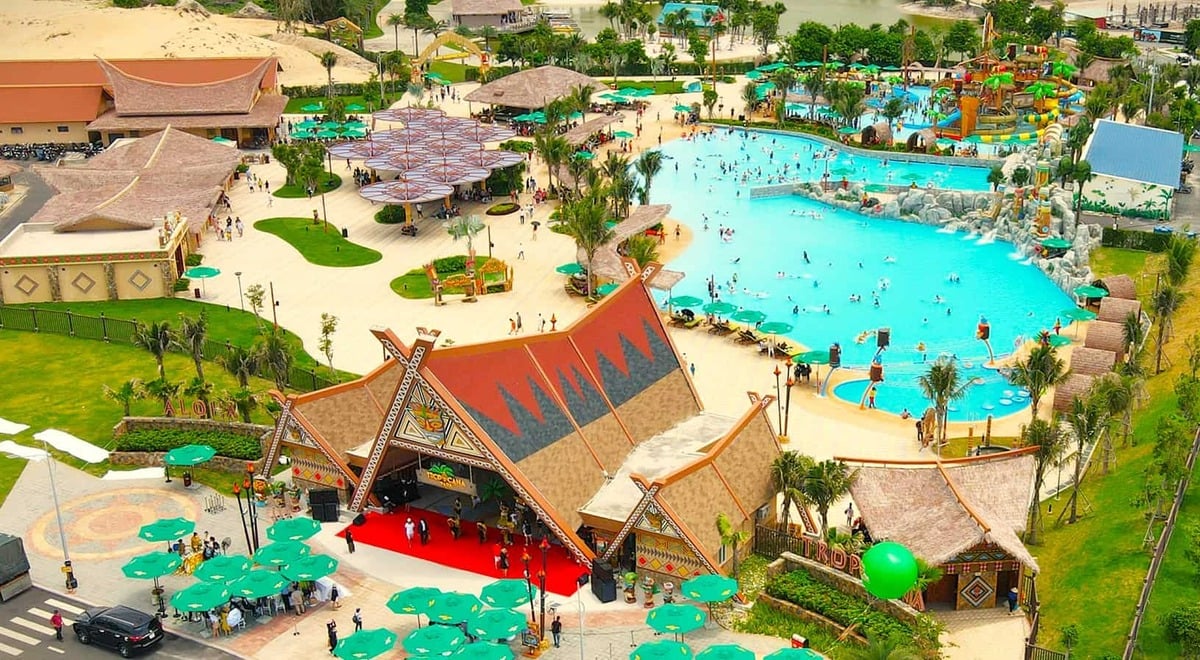 Vui chơi tại Tropicana Park Hồ Tràm (Nguồn: Internet)