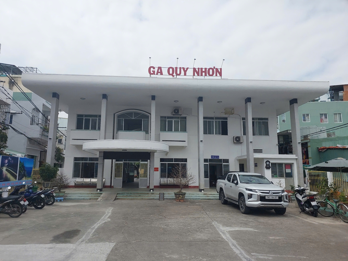Nhà ga Quy Nhơn (Nguồn: Internet)