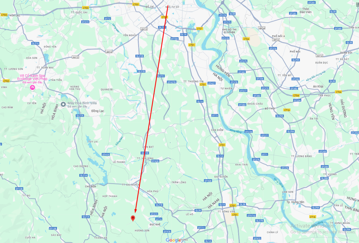 Ảnh chụp màn hình Google Maps