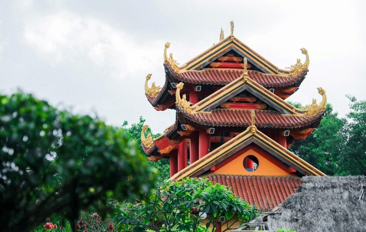 Chùa Khai Nguyên: Điểm đến du lịch tâm linh nổi tiếng bậc nhất ngoại thành Hà Nội - ảnh 1