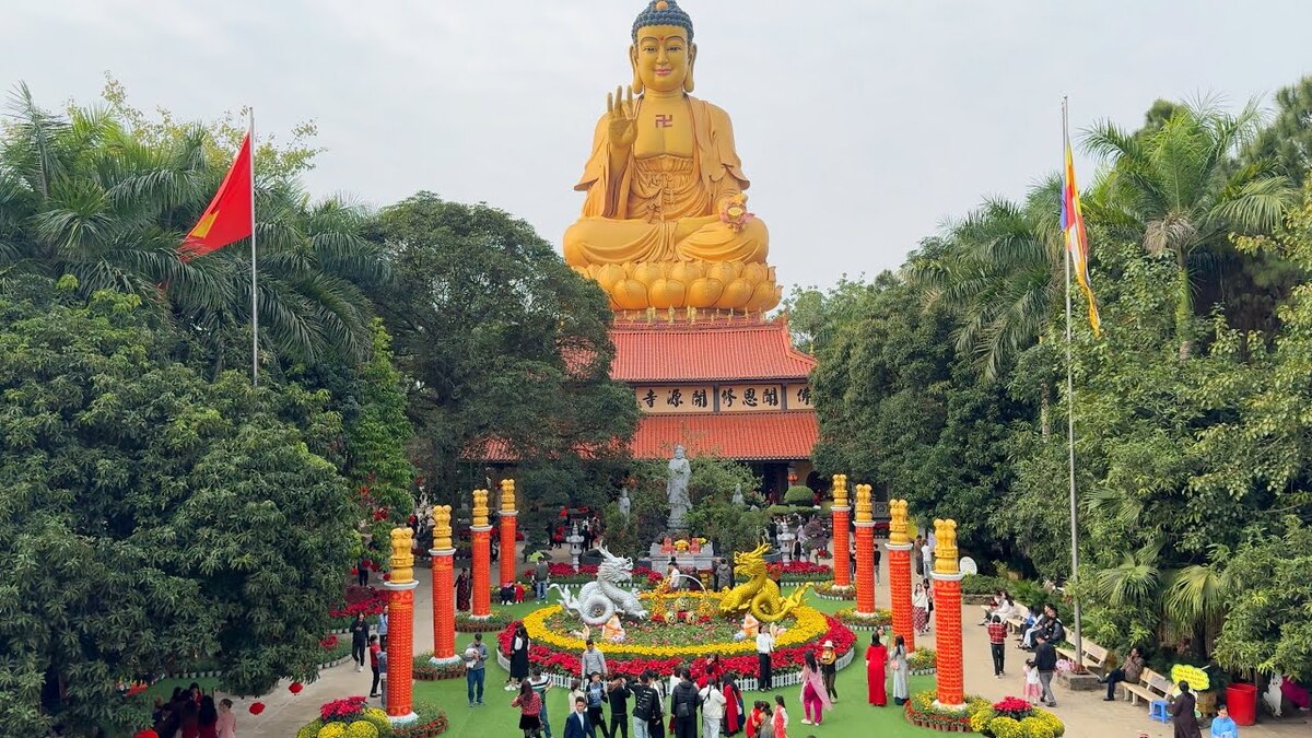 Chùa Khai Nguyên: Điểm đến du lịch tâm linh nổi tiếng bậc nhất ngoại thành Hà Nội - ảnh 3