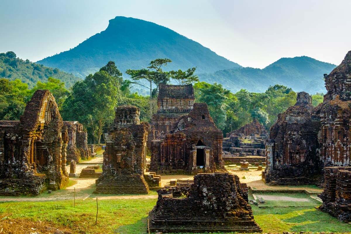 Thánh địa Mỹ Sơn. (Ảnh: Internet)