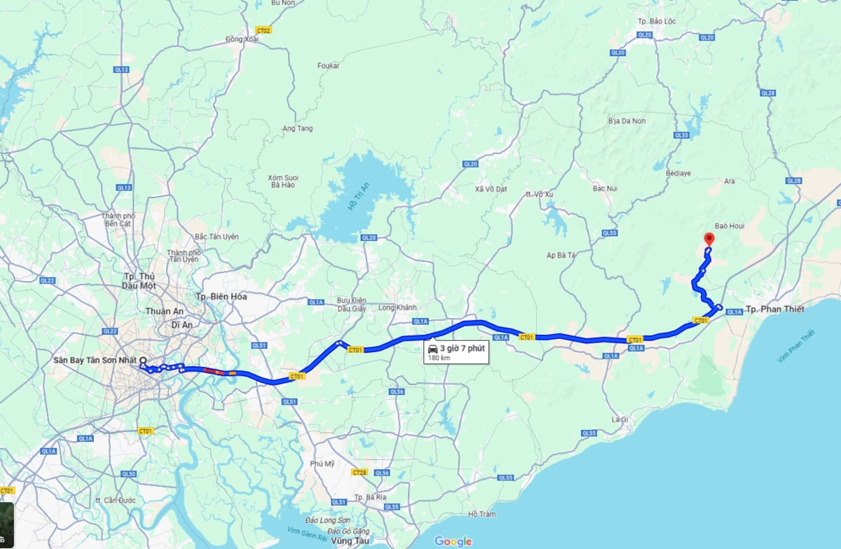 Ảnh chụp màn hình Google Maps