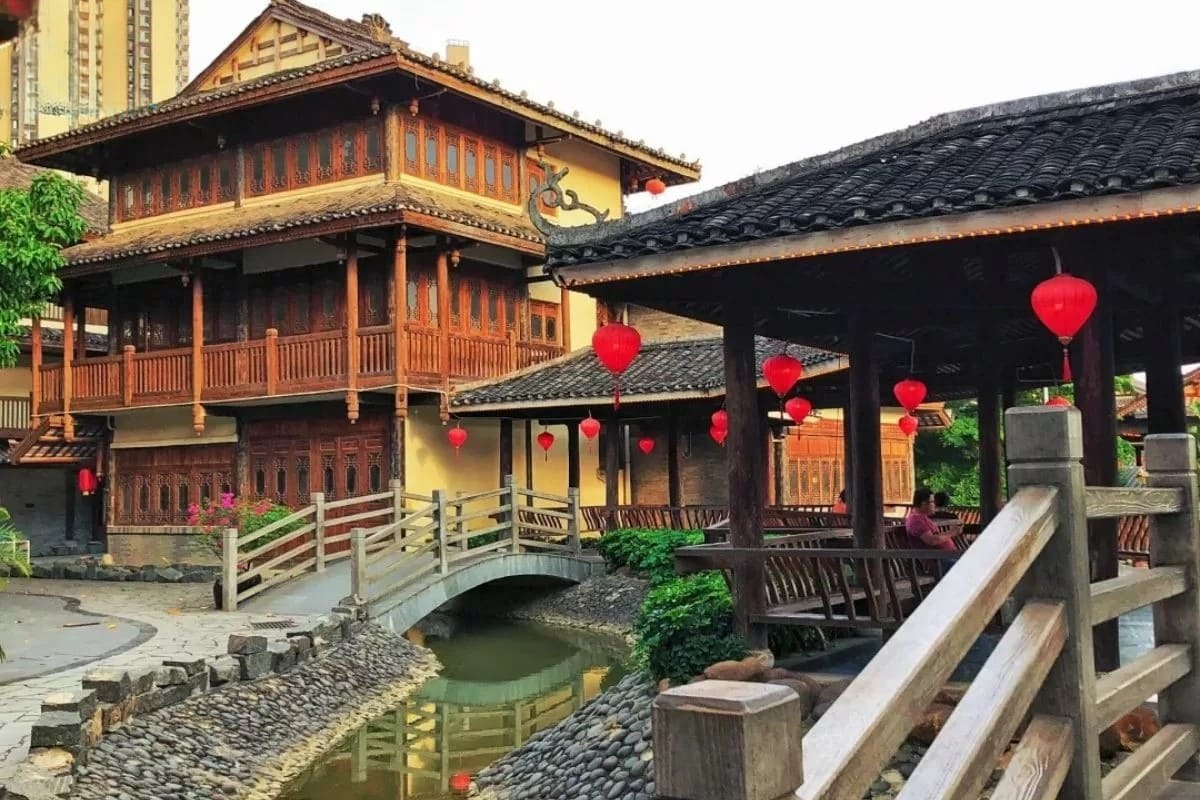 Thị trấn Xiangsi, Nam Ninh. (Ảnh: Internet)
