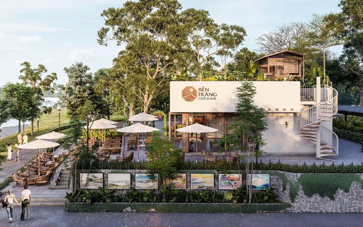Bến Trăng Cafe & Bar (Ảnh: Khám phá Huế)