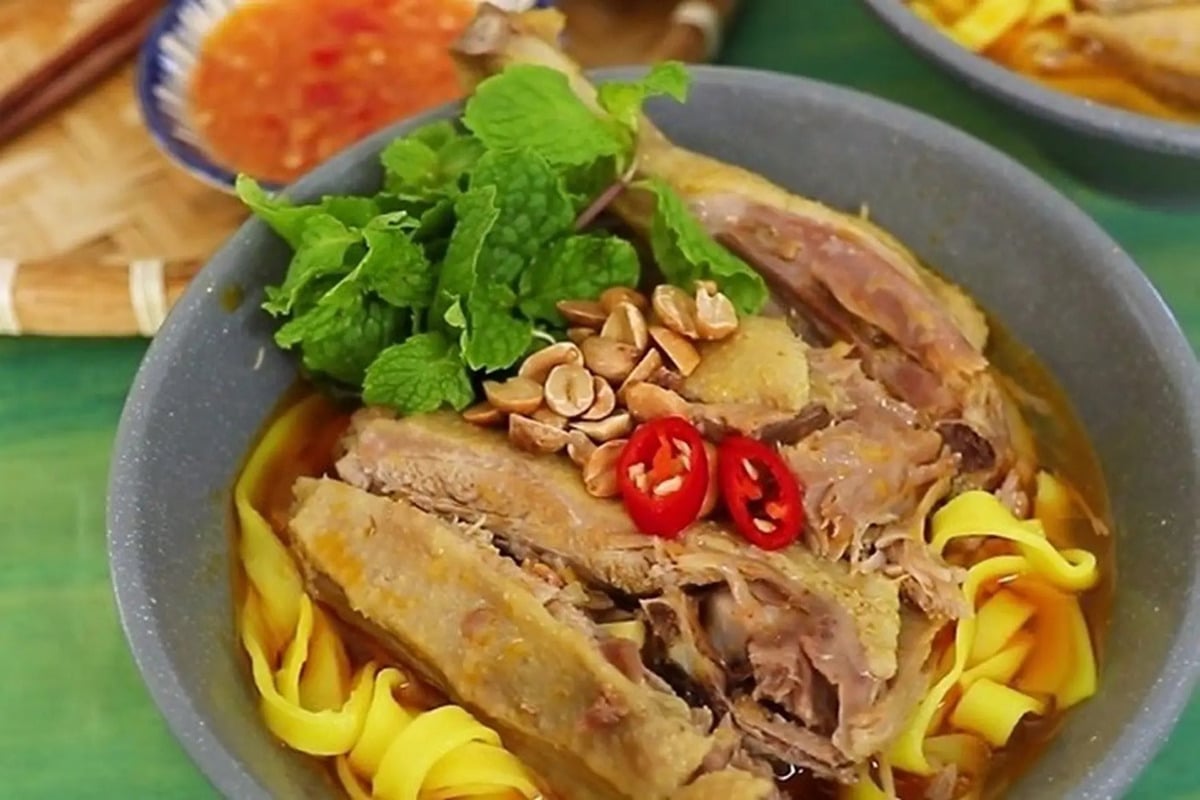 Thịt vịt đầy đặn, được ninh mềm (Nguồn: Internet)