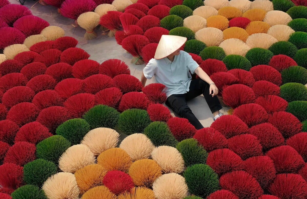 Làng Hương Thủy Xuân (Ảnh: Việt Long/Check in Vietnam)