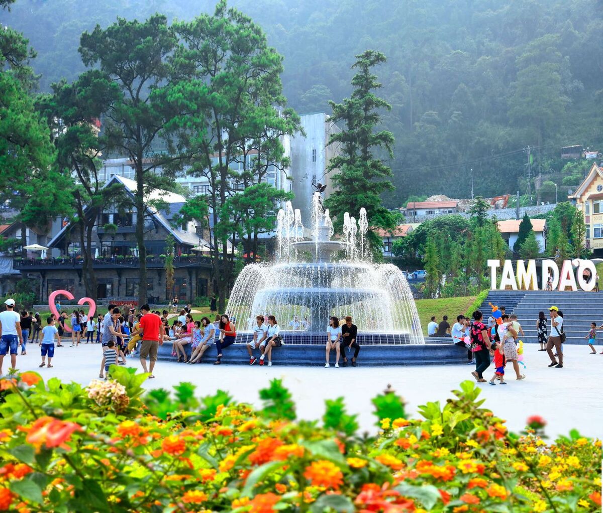 Tam Đảo (Vĩnh Phúc) từ lâu đã là điểm đến yêu thích của nhiều người nhờ khí hậu mát mẻ quanh năm. (Ảnh: Internet)
