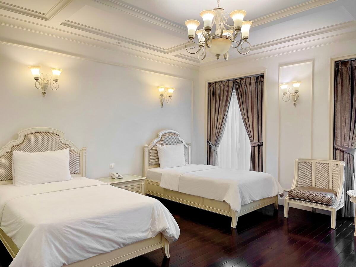Không gian phòng của khách sạn Eldora Huế (Ảnh: Eldora Hotel)