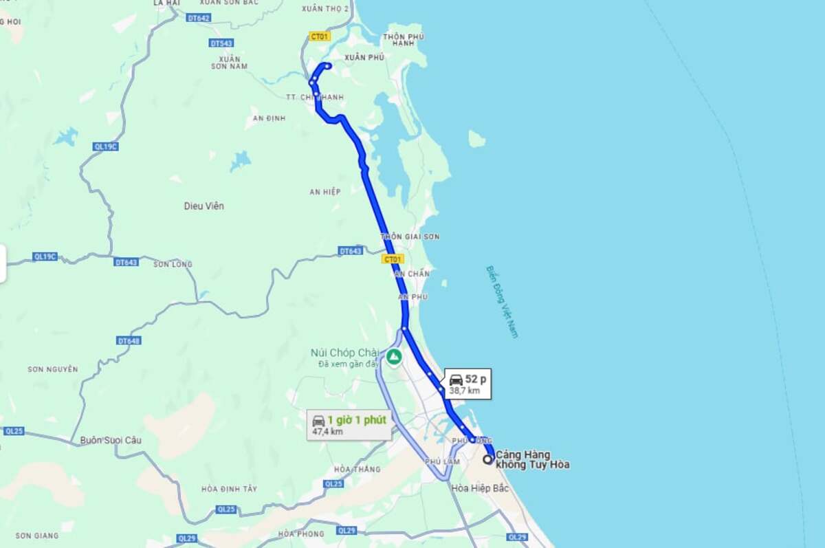 Ảnh chụp màn hình Google Maps