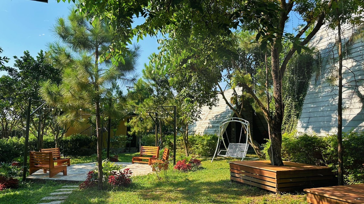 7 villa siêu đẹp gần Hà Nội cho 20 người đi chơi dịp hè 2025 - ảnh 5