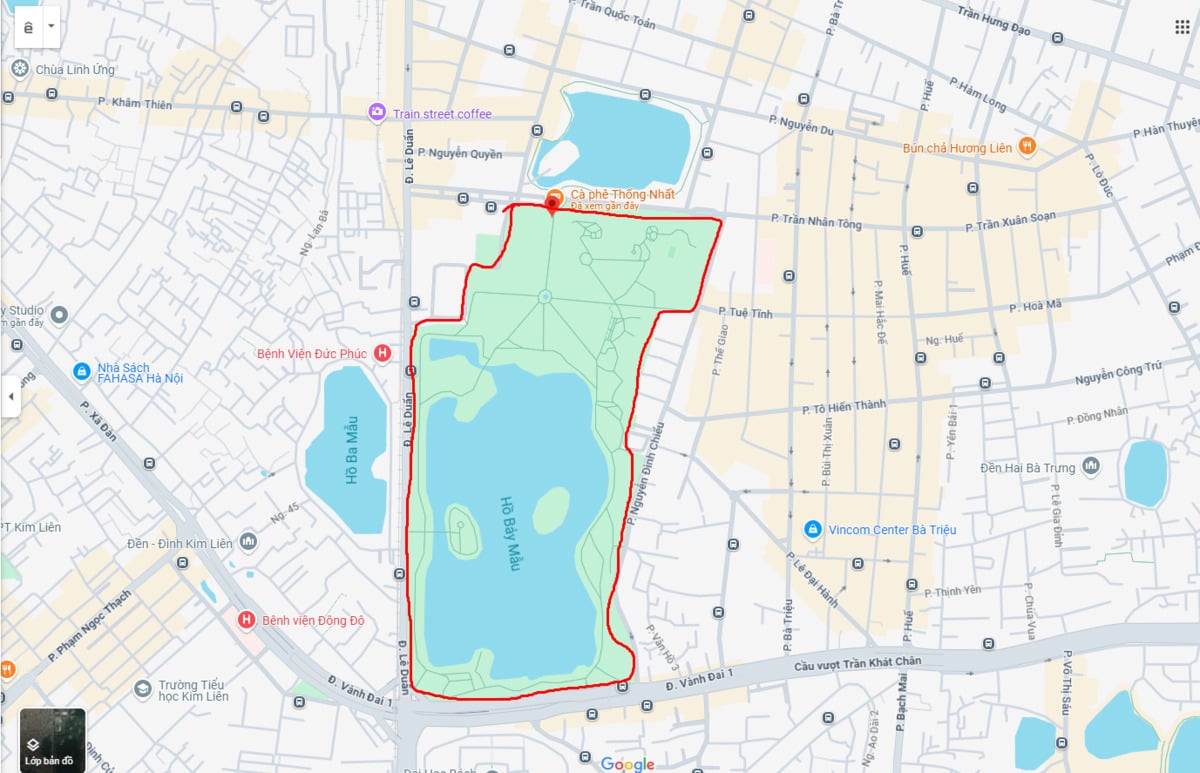 Ảnh chụp màn hình Google Maps