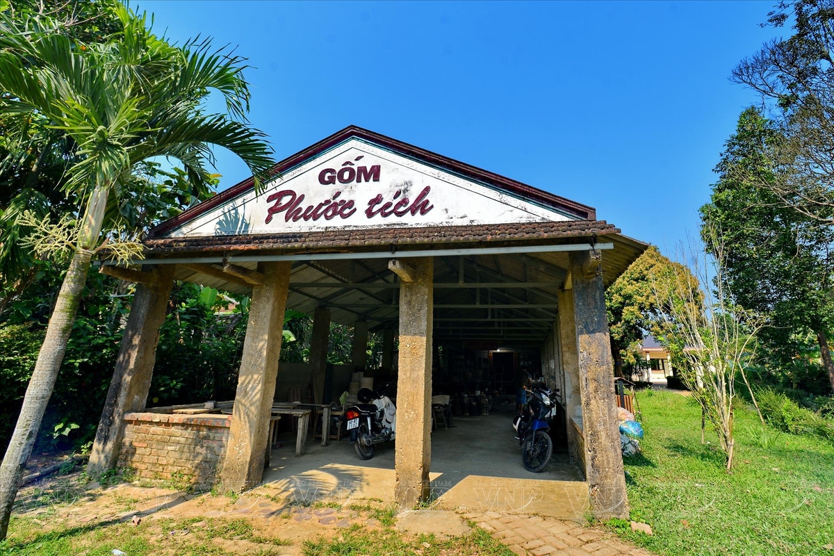 Làng gốm Phước Tích (Ảnh: Thanh Hòa/Báo ảnh Việt Nam)