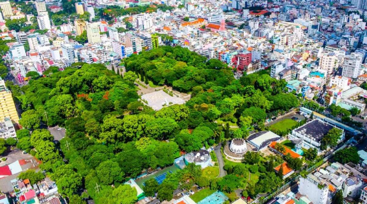 Công viên Lê Văn Tám: Chốn bình yên giữa Sài Gòn náo nhiệt - ảnh 1