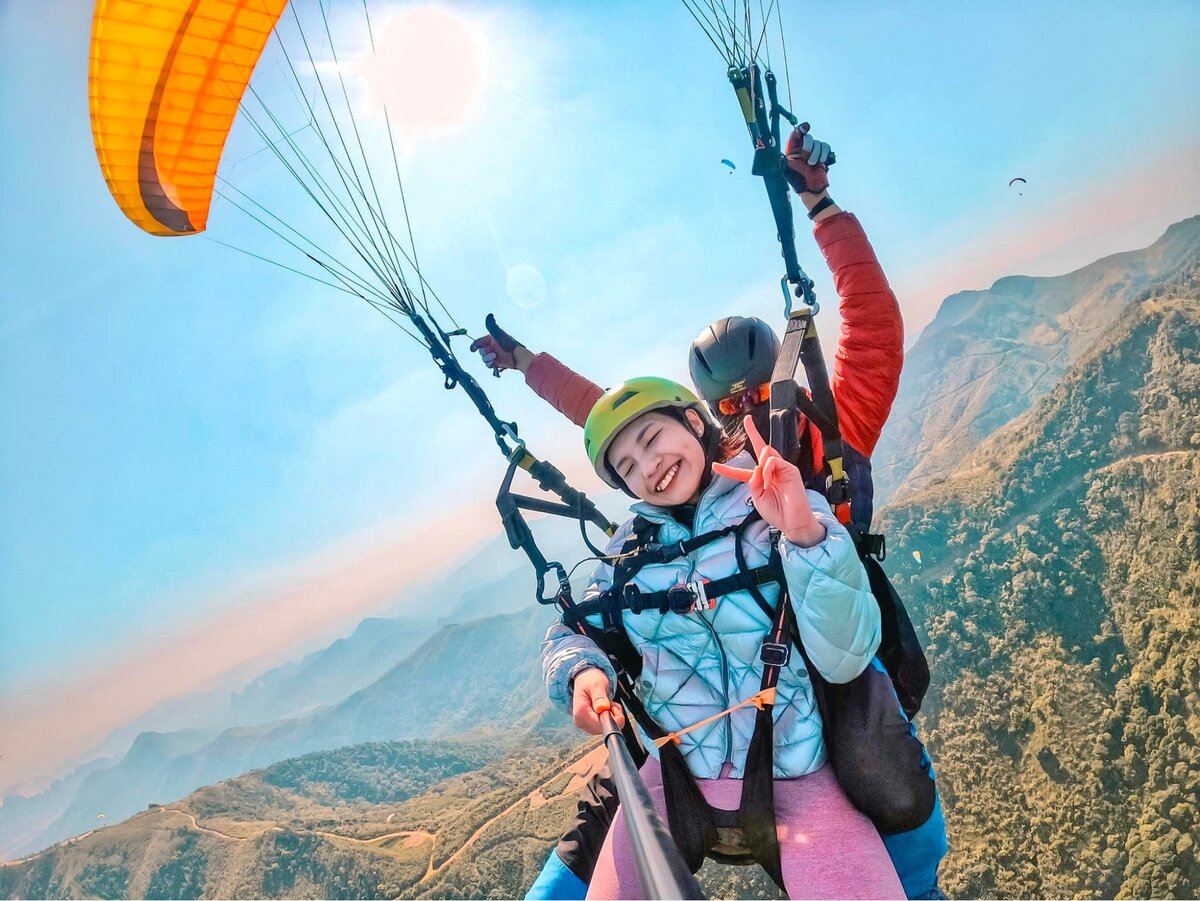 Vui chơi tại Đồi Bù: Toạ độ ngắm cỏ lau, bay dù lượn ngay gần Hà Nội - ảnh 2