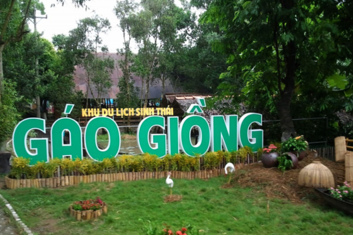 Khu du lịch sinh thái Gáo Giồng (Ảnh: Cổng thông tin du lịch Đồng Tháp)