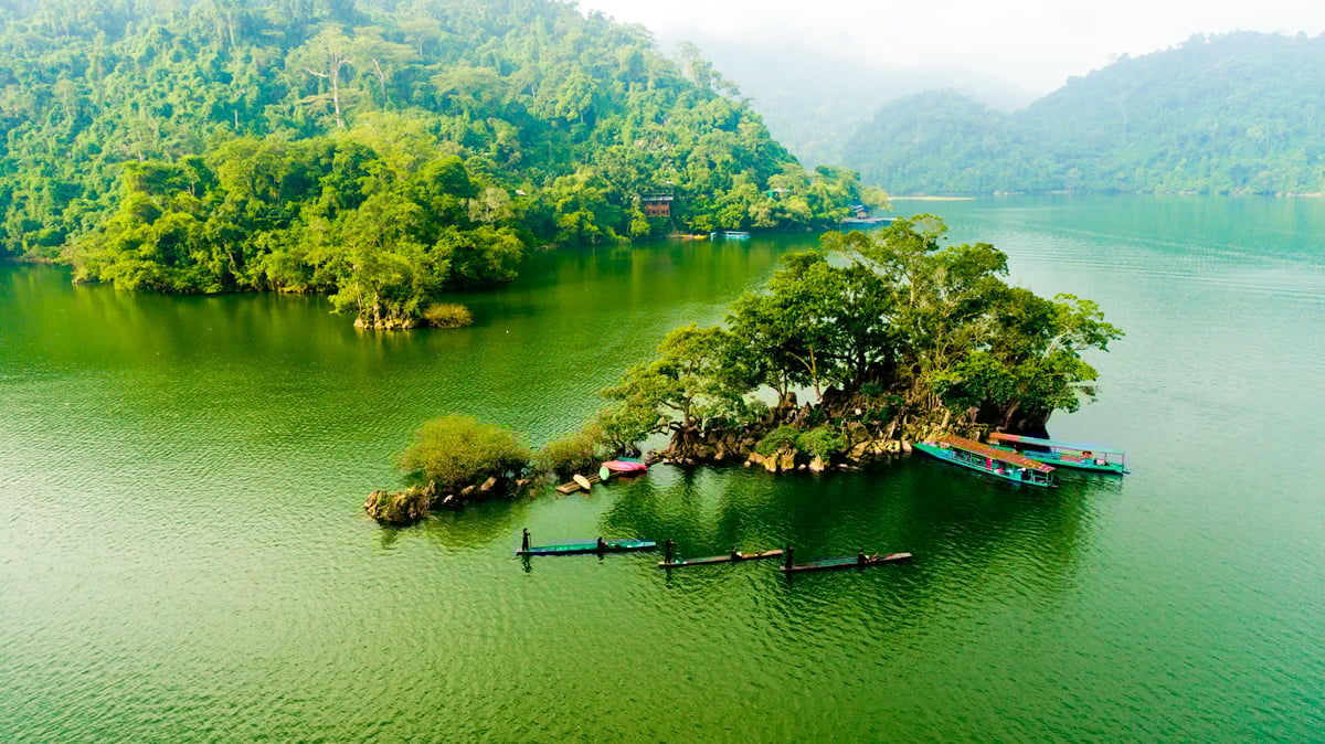 Hồ Ba Bể. (Ảnh: Internet)