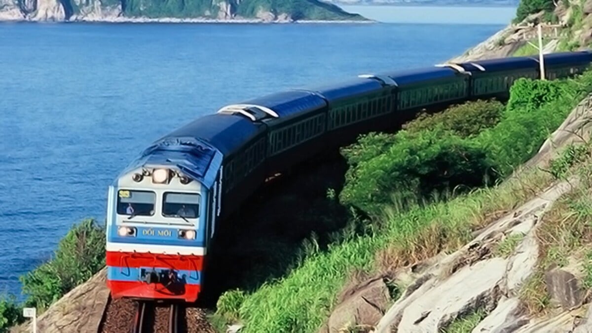 Di chuyển từ Hà Nội đến Phong Nha bằng tàu hỏa (Nguồn: Internet)
