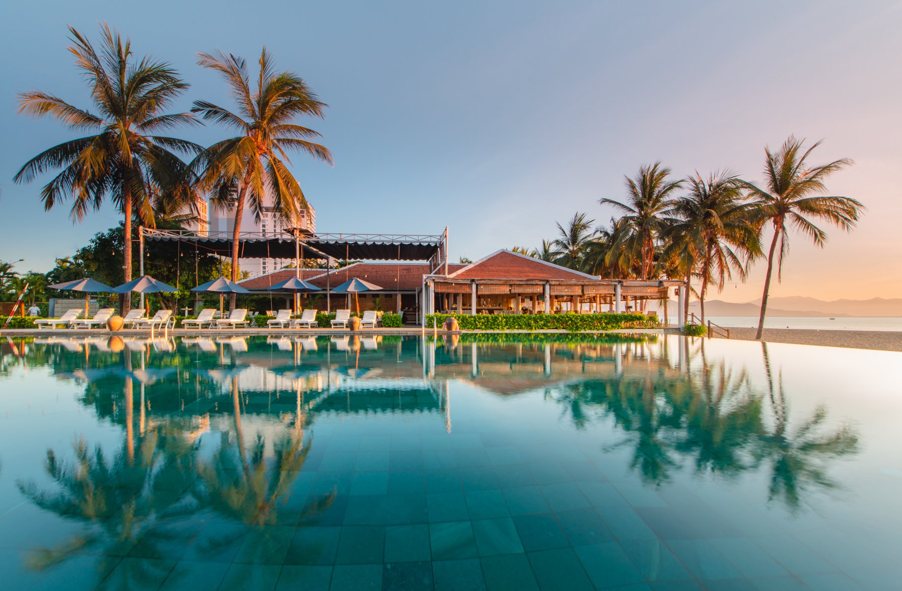 Không gian hiện đại, sang trọng (Ảnh: Ana Beach House Restaurant)
