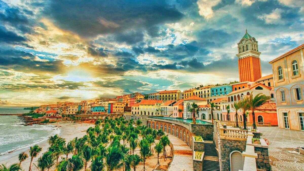Thị trấn Hoàng Hôn - Sunset Town. (Ảnh: Internet)