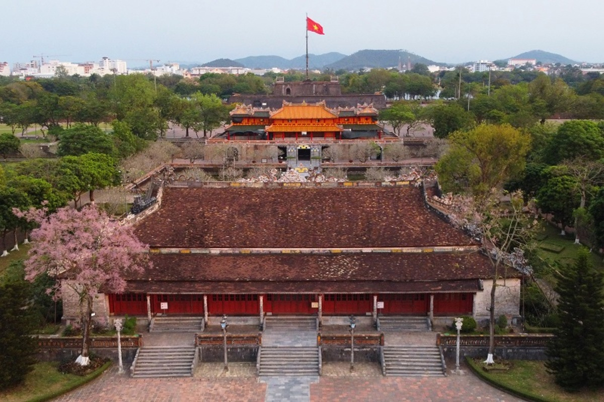 Mùa xuân ở Huế (Ảnh: Bùi Ngọc Long)