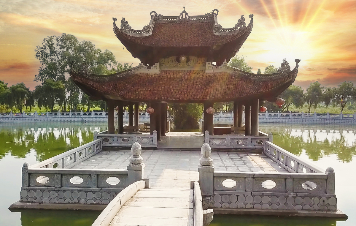 Nơi thờ 8 vị vua nhà Lý, sở hữu bức cuốn thư 'Chiếu dời đô' - Bức chiếu bằng gốm lớn nhất Việt Nam - ảnh 1
