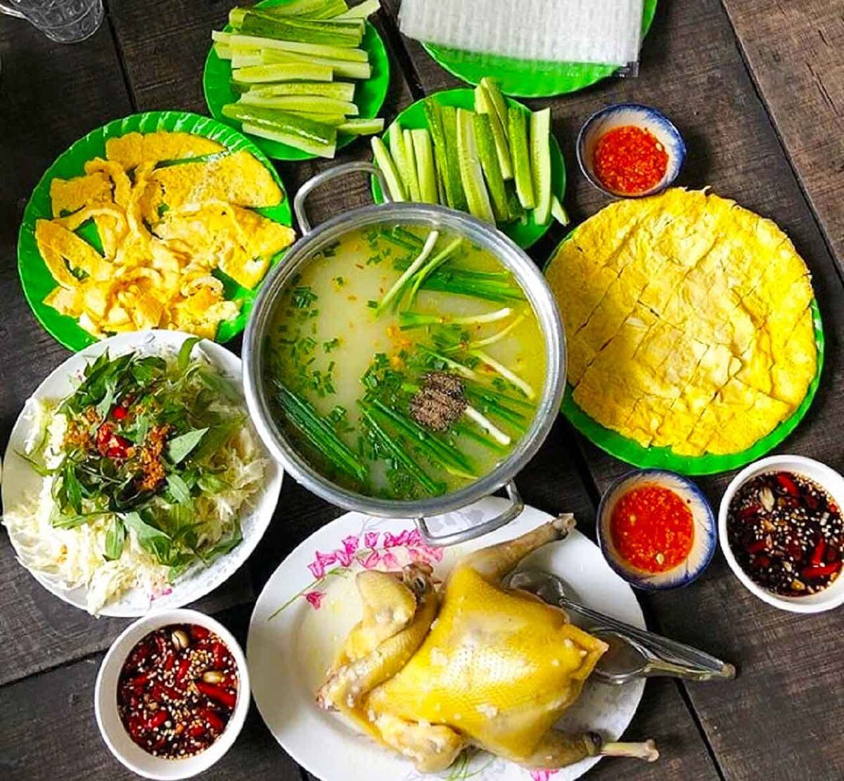 Bữa ăn đầy hấp dẫn (Nguồn: Internet)