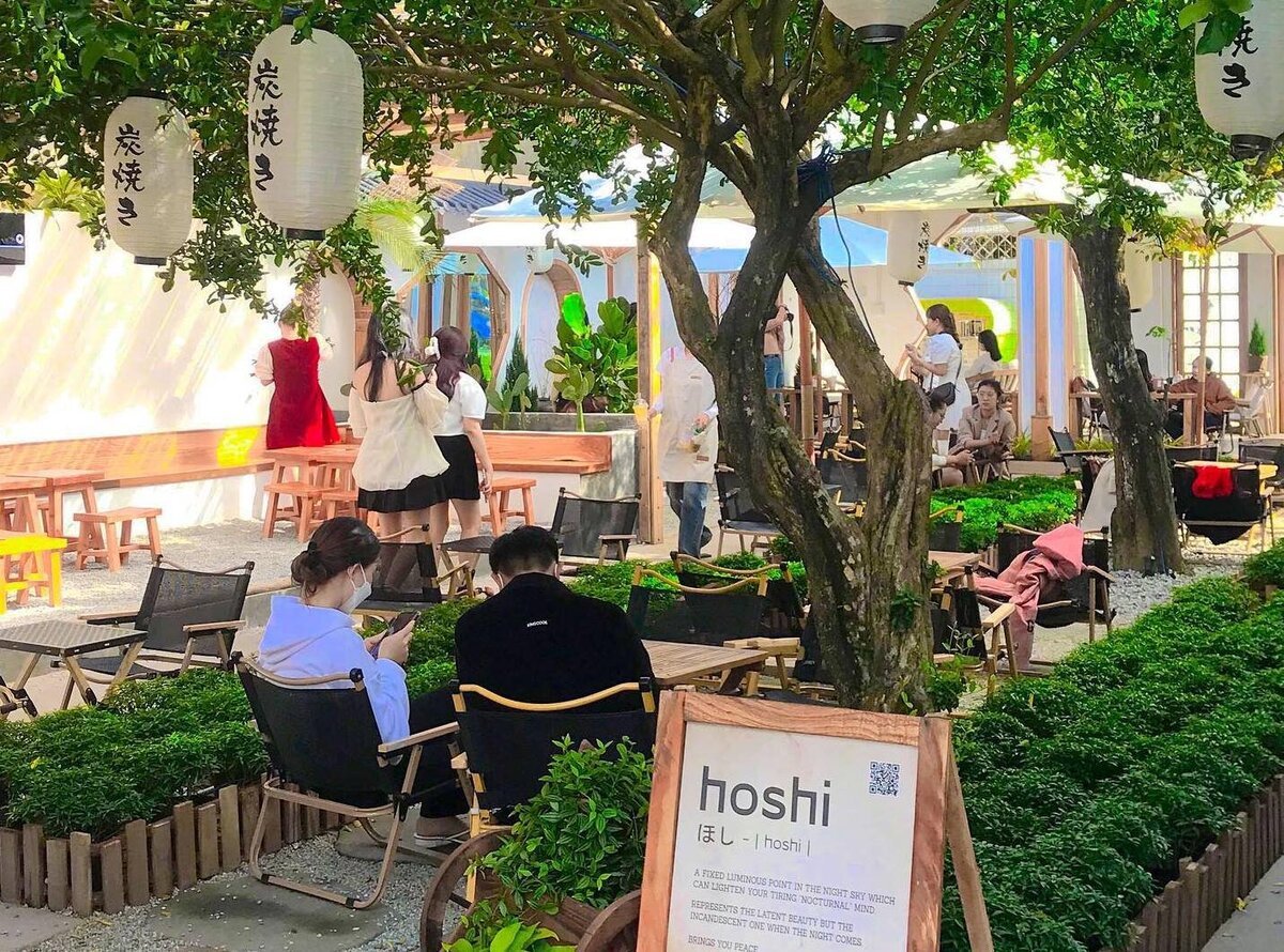 Quán cafe với phong cách Nhật Bản (Nguồn: Internet)
