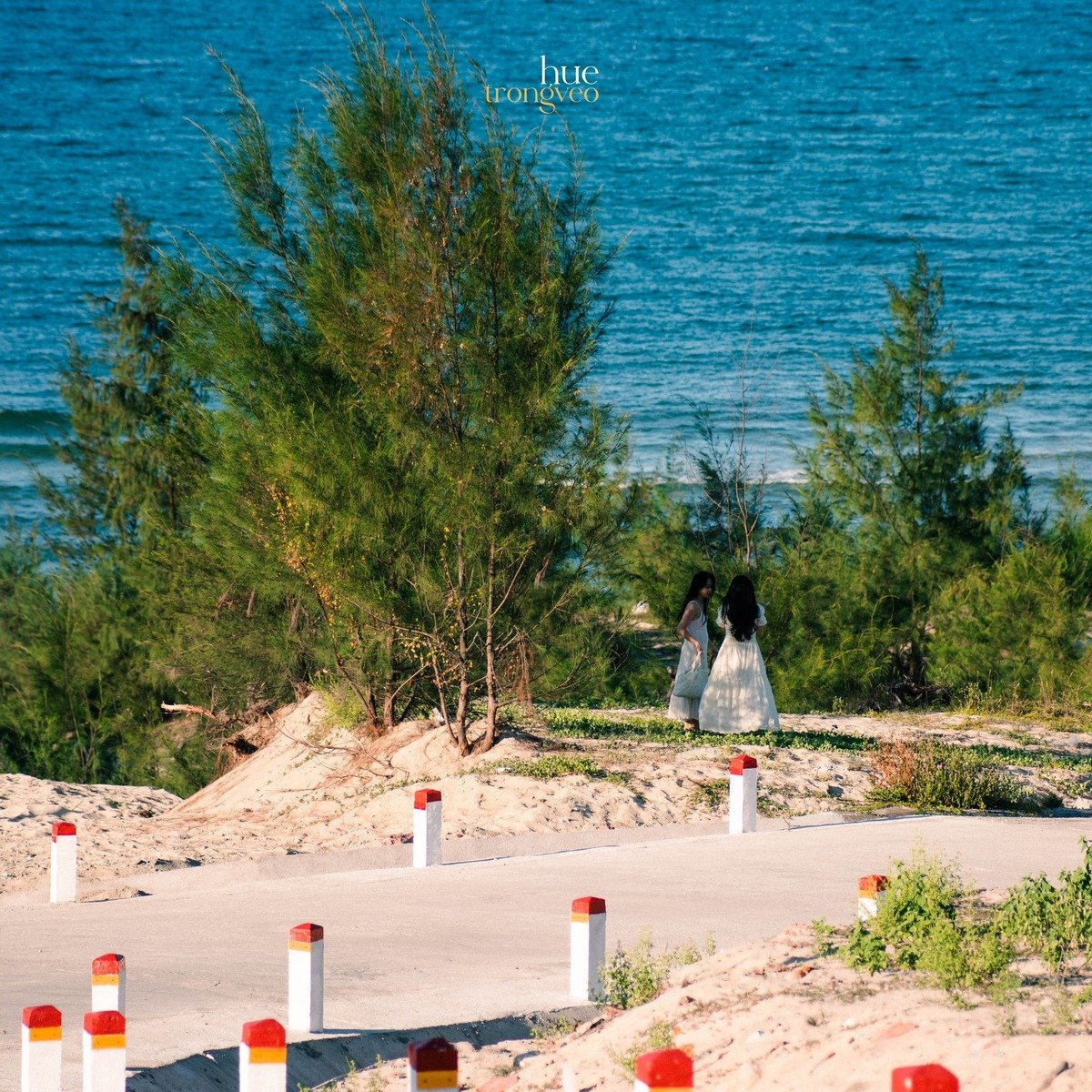 Bãi biển Tân An (Ảnh: Huế trong veo)