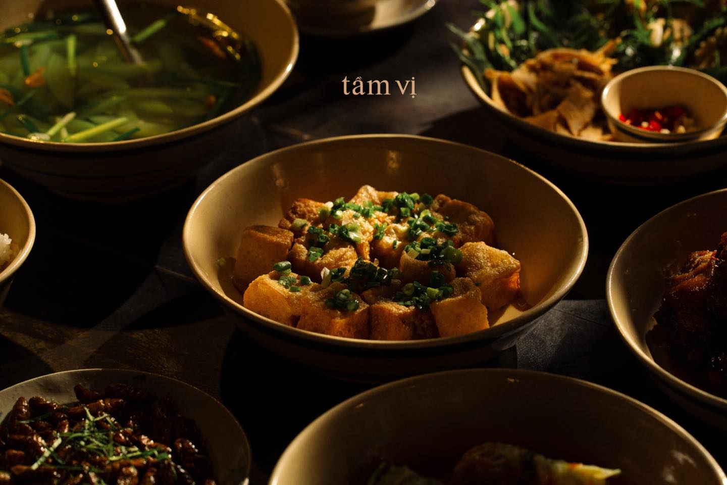 Những món ăn đơn giản nhưng đầy 'tâm' (Ảnh: Tầm Vị)