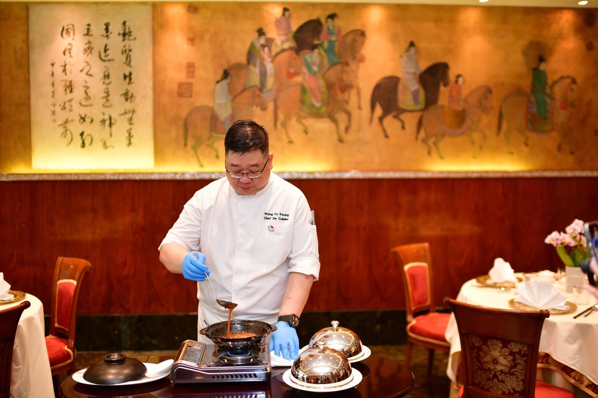 Bếp trưởng Wong Fu Keung (Ảnh: Thanh Tùng)