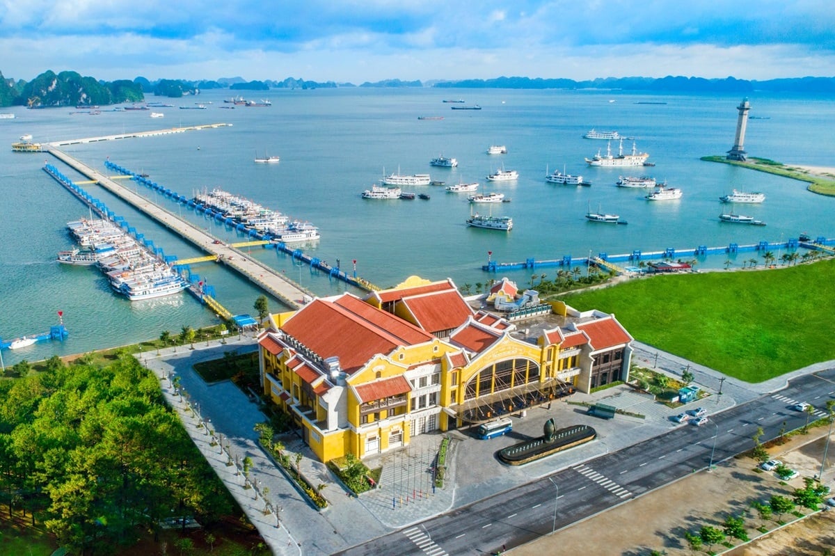 Cảng tàu khách quốc tế Hạ Long. (Ảnh: Internet)