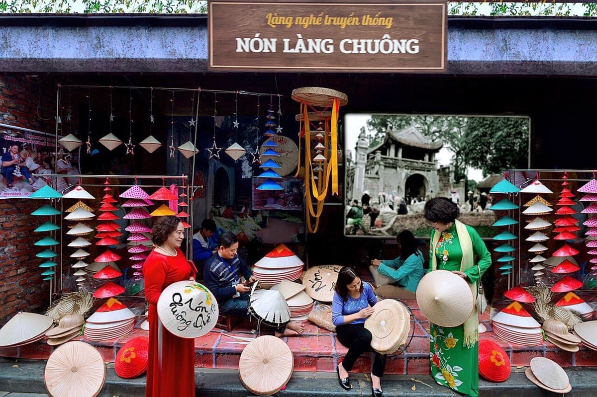 Làng Chuông nằm cách trung tâm Hà Nội khoảng 30-40km. (Ảnh: Internet)