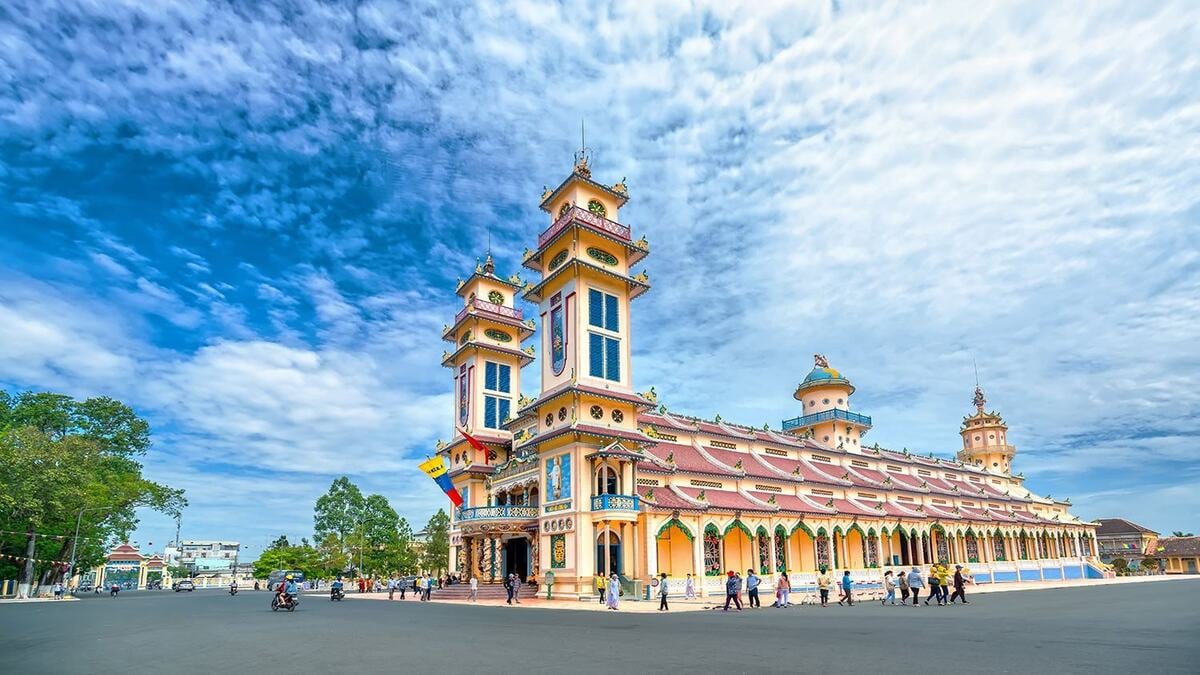 Toà thánh Cao Đài Tây Ninh (Ảnh: Hà Nội Mới)
