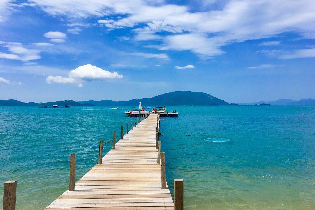 'Cầu tình yêu' - Cầu gỗ Điệp Sơn tại Vạn Ninh Nha Trang (Ảnh: Internet)