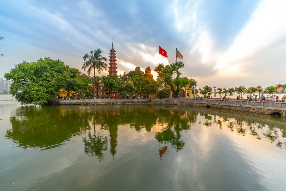 Chùa Trấn Quốc. (Ảnh: Internet)
